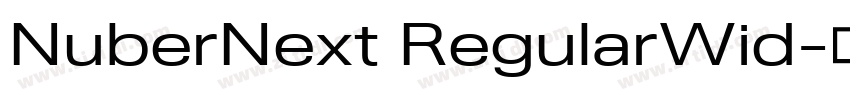 NuberNext RegularWid字体转换 NuberNext RegularWid字体转换